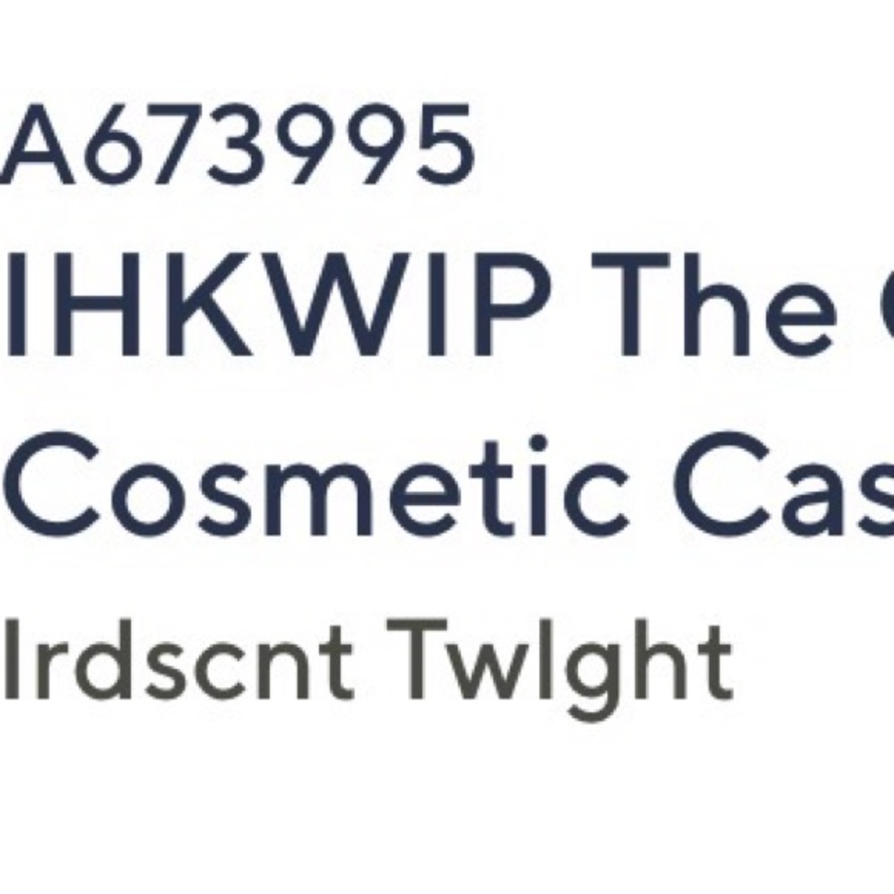 IHKWIP Colorful Quilted Cosmetic Case - Picture 6 of 6